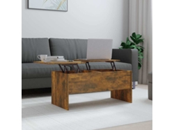 Mesa de centro - Mesa auxiliar - Mesa de café 102x50,5x46,5 cm Madera de roble procesada HARLANV1