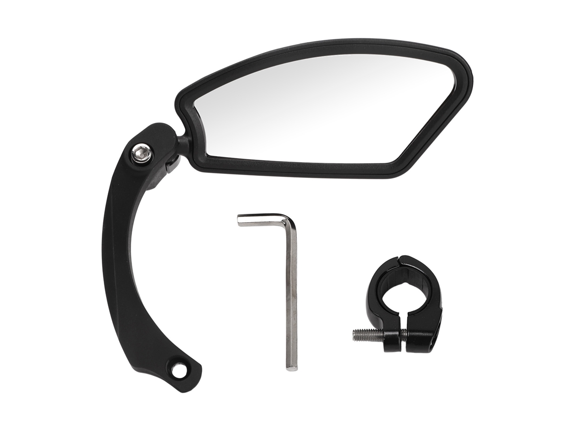 Espelho retrovisor Mali ajustável 360° para bicicleta elétrica e moto, lado direito