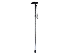 Bastón de senderismo para trekking, ultraligero, ajustable en 4 secciones, plegable, fabricado en aleación de aluminio - Buena calidad