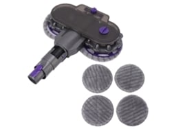 Cabezal De Fregona Eléctrico Giratorio De 180° Para Aspiradoras V10slim Y V12slim (incluido)