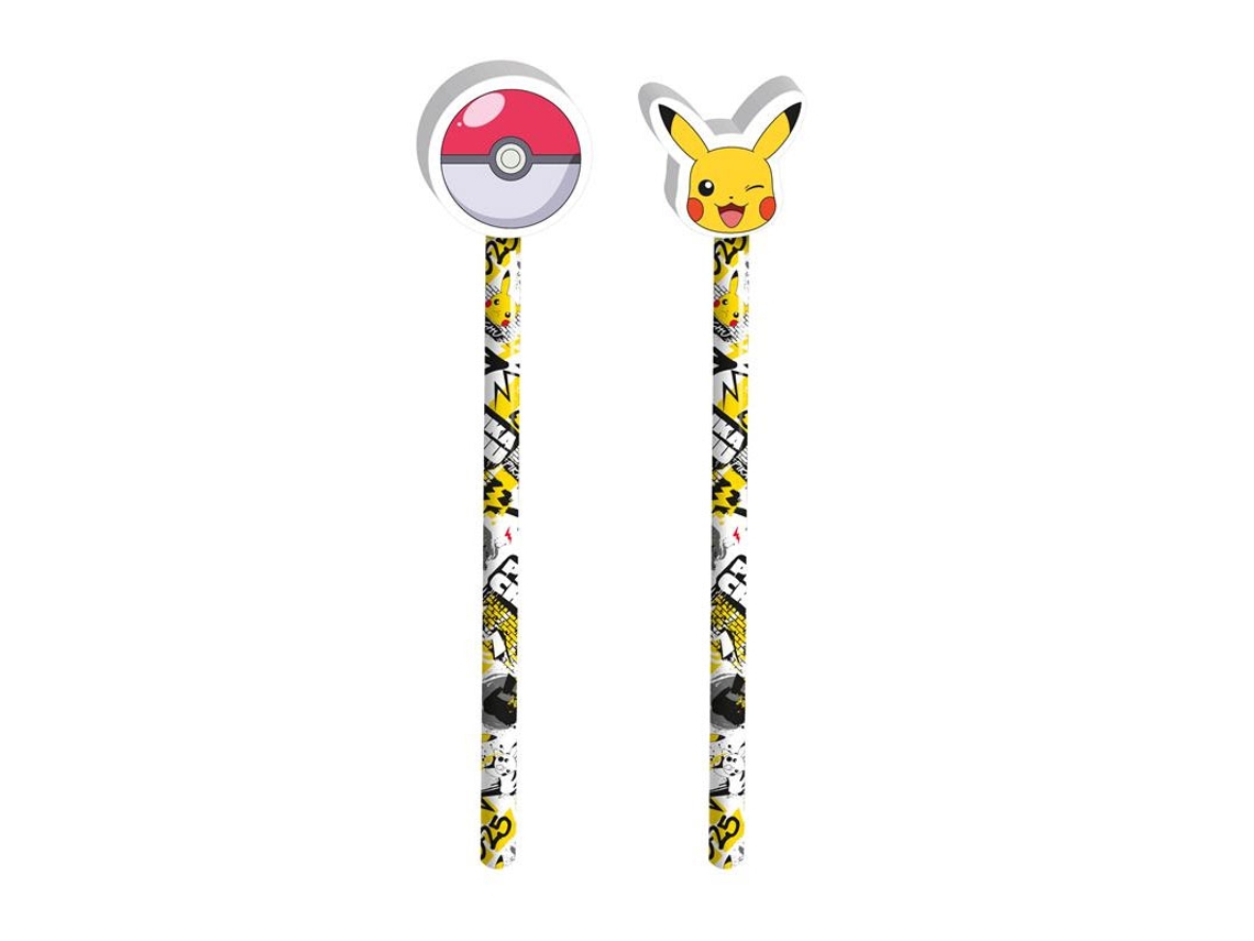 Lápiz Grafito con Goma POKEMON Tp-06-Pk