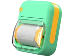 Mini impresora térmica portátil sin tinta Bluetooth Sfushos (verde menta, 1 rollo incluido)