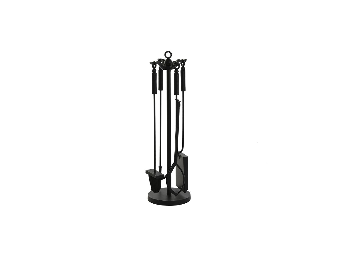Utensilios para Chimenea DKD Home Decor Acero (19 x 19 x 70 cm)