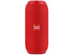 Altavoz Bluetooth Stelasplen TG117 (rojo, 10 vatios, alcance de hasta 10 metros)
