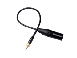 Cable de audio inalámbrico con conector macho de 3,5 mm y XLR macho
