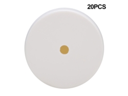 Caja De Mecanismo De 85 Mm Para Accesorio De Reloj De Pared Diy, Color Blanco, 20 Unidades.