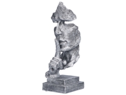 Estatua De Resina "pensador, Guarda Silencio" Con Diseño Único Y Exquisita Artesanía Para Decoración De Oficina Bl548