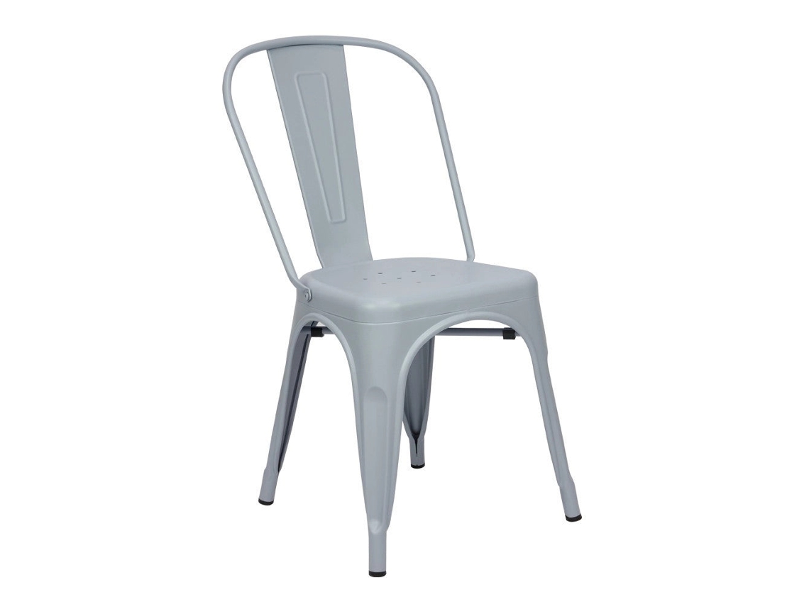 DUDECOR Silla De Leeds Gris Mate