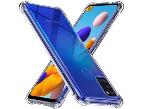 Carcasa Samsung Galaxy A21s TUMUNDOSMARTPHONE Antigolpes Transparente