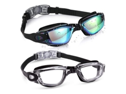 Gafas de natación Kofihety antirayaduras y antifugas para adultos