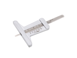Medidor De Profundidad De Neumáticos Portátil De Acero Inoxidable De 0-50 Mm Para Automóviles Y Motocicletas