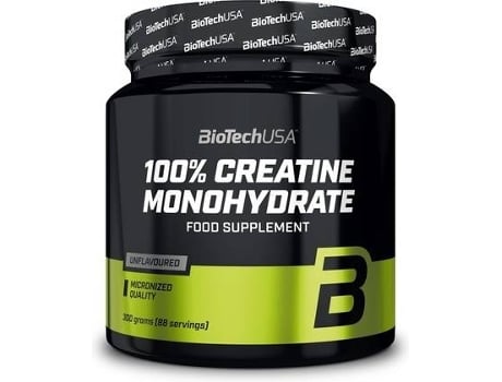 Complemento Alimenticio BIOTECHUSA Creatina % Monohidratada Sem Sabor (300 g)