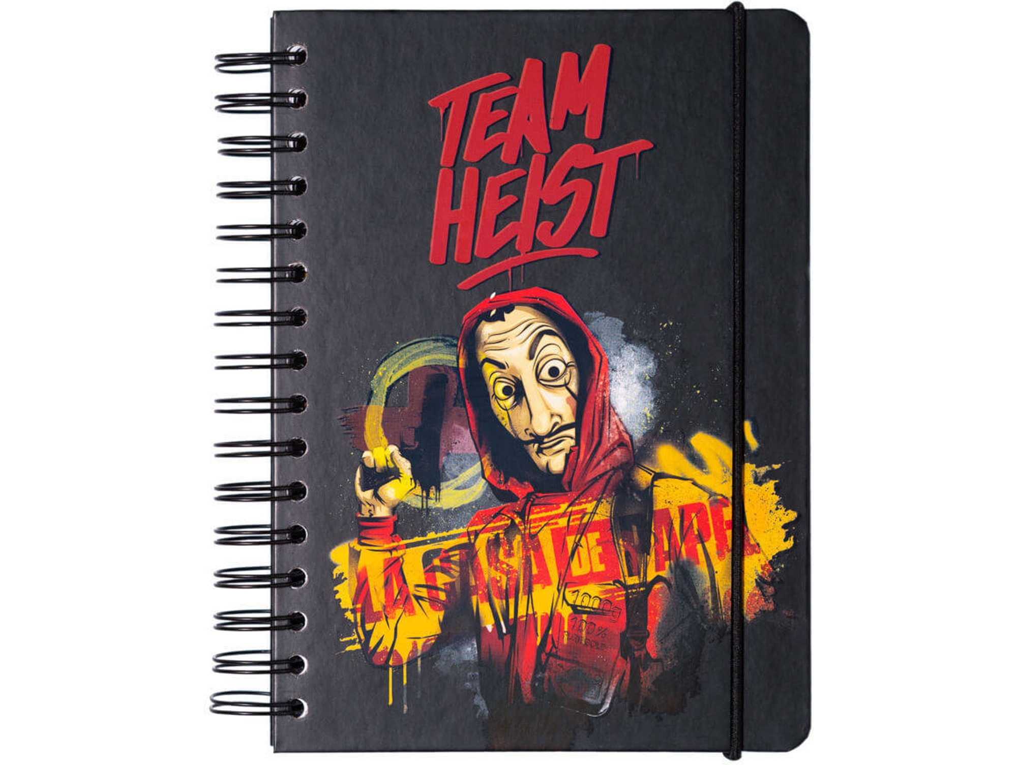 Cuaderno LA CASA DE PAPEL Bullet (A5 - 14.8x21cm)