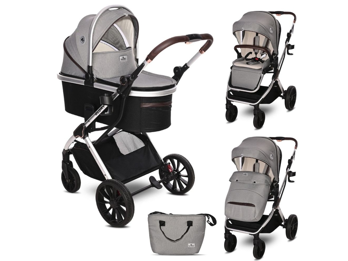 Carrito de bebé duo GLORY hasta 22 Kg de Lorelli Opaline Grey
