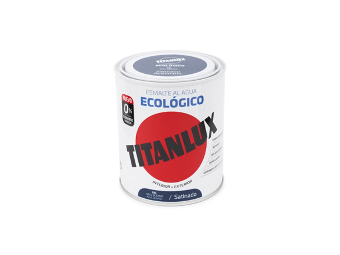 Esmalte Al Agua Ecologico Satinado TITANLUX