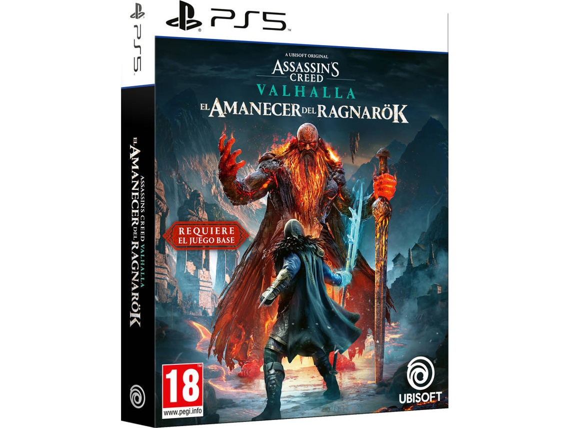 Juego PS5 Assassin's Creed Valhalla: Dawn of Ragnarök (Código de Descarga en Caja)