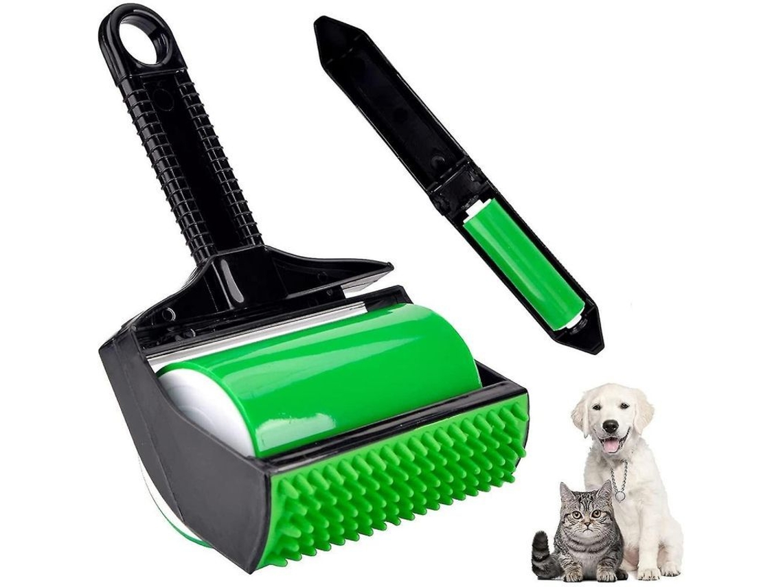 Rollo Adhesivo Reutilizable De Silicona Lavable Para Pelo De Mascotas, Ropa Y Muebles 2 Piezas