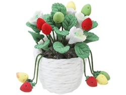 Jarrones De Cerámica En Miniatura Con Plantas Para Jardines De Hadas Y Decoración Del Hogar A Escala 1:12