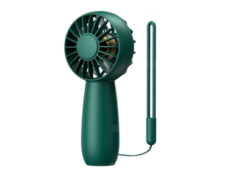 Ventilador turbo portátil Motor sin escobillas de alta potencia Batería de larga duración Verde TURMIN