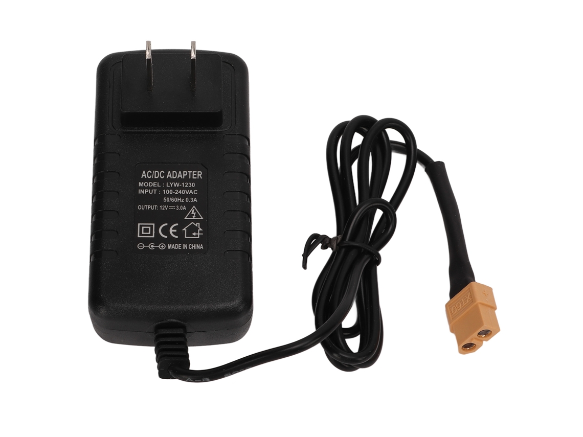 2026-as-cargador Adaptador De Batería Lipo 12v 3a Ac A Dc Accesorios Xt60