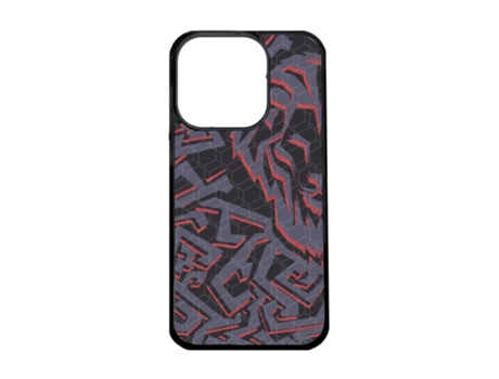 Funda Móvil Oficial Athletic Club para iPhone 15 Pro PHONECASES3D Piel Sintética Negro