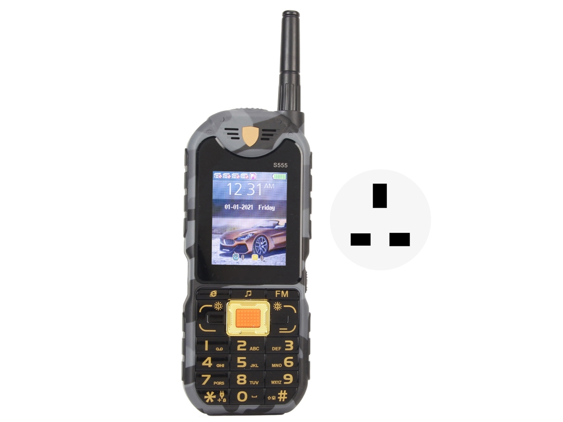 Teléfono Móvil 2g Desbloqueado Para Ancianos Con Botones Grandes, Pantalla 2.2", Alto Volumen Y Batería 4800mah