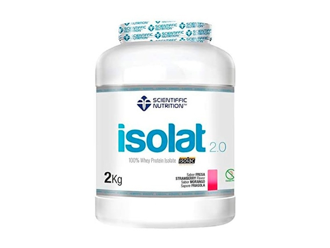 Isolat 2.0 2 kg de aislado de proteína NUTRICIÓN CIENTÍFICA