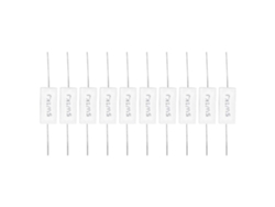 10 Piezas Resistencia Cemento Potencia 5w 1kr Precisión ±5% Componentes Electrónicos