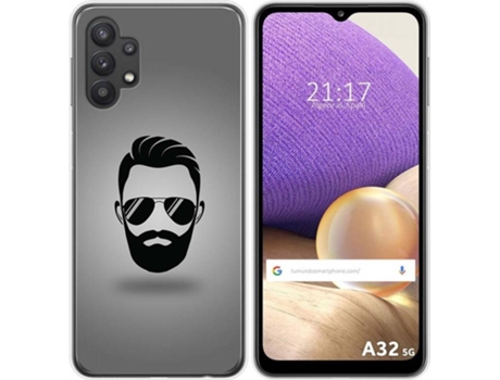 Carcasa Samsung Galaxy A32 5G TUMUNDOSMARTPHONE Barba Multicolor