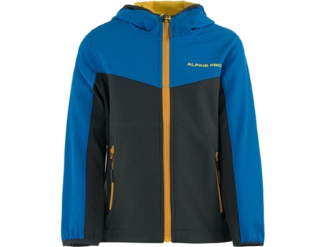 Casacos ALPINE PRO Jaqueta Holdo Azul 140-146 cm Rapaz