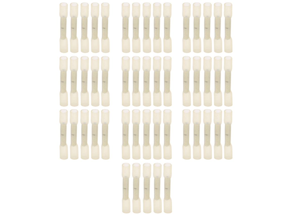 Kit De 50 Terminales De Unión Termorretráctiles Impermeables Para Cables Eléctricos, Conectores De Crimpado Bht0.5