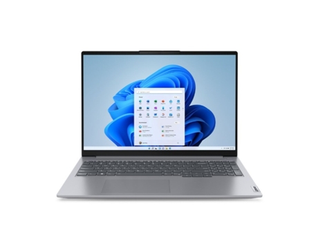 Laptop LENOVO THINKBOOK 16 G6 (Negro - Gris - 16 GB RAM - 512 GB SSD - 16 - Qwerty Español - AMD Ryzen 5 - AMD)