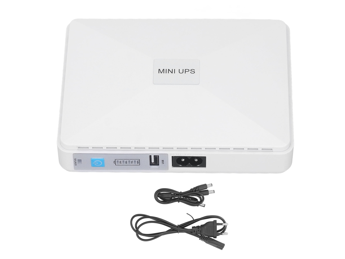 2026-mini Ups Batería De Reserva 8800mah Suministro De Energía Ininterrumpida Para Router Módem Cámara De Seguridad 100‑240v Plug Eu