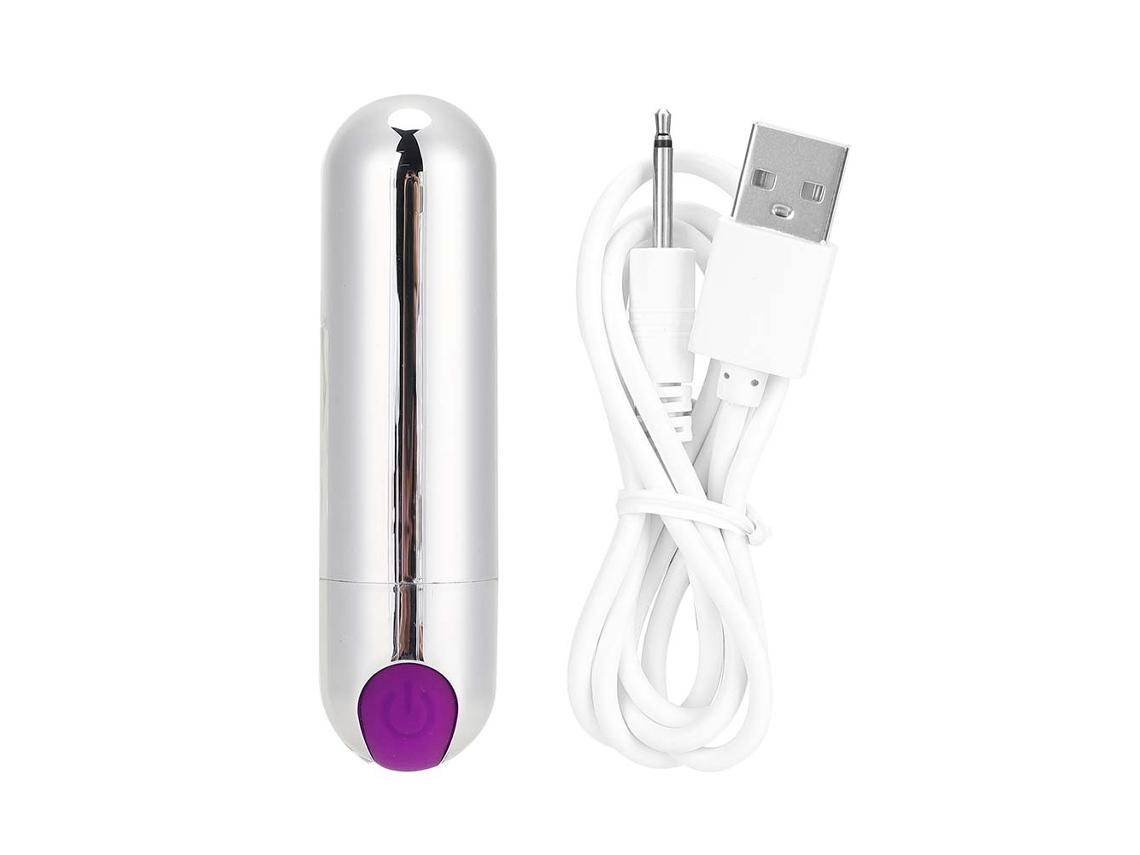 TRUYUETY Vibrador Portátil USB para Masaje Corporal, Juguete para Adultos para Mujeres