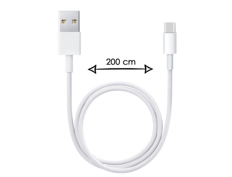 Cable Tipo Metros Transferência Rápida Dados para Lg Velvet 5G PH26 Terciopelo