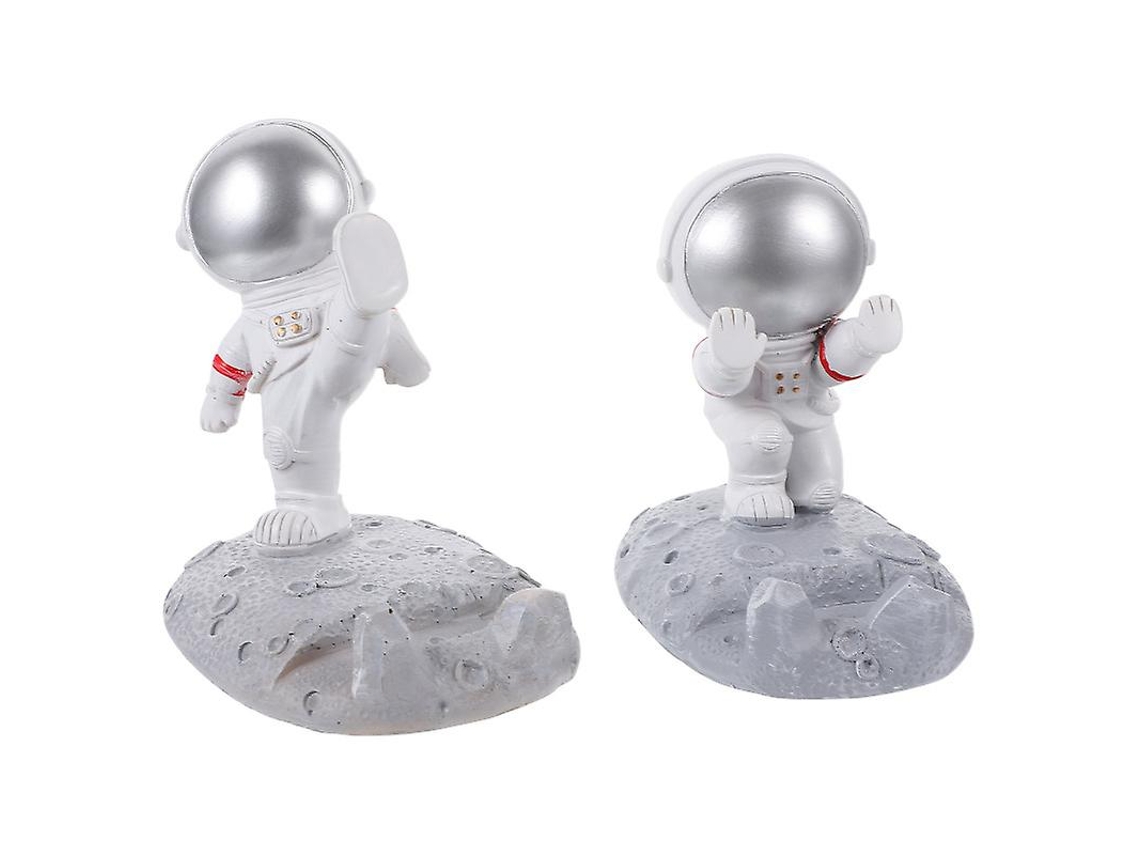 2 piezas escultura de astronauta ALLINLESS