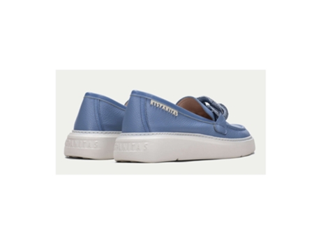 Zapatos de Mujer para Deporte HISPANITAS Mocasin Adorno Plateado (39)