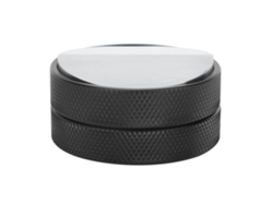 Prensa de café de acero inoxidable de 58 mm, color negro, para uso doméstico o de oficina