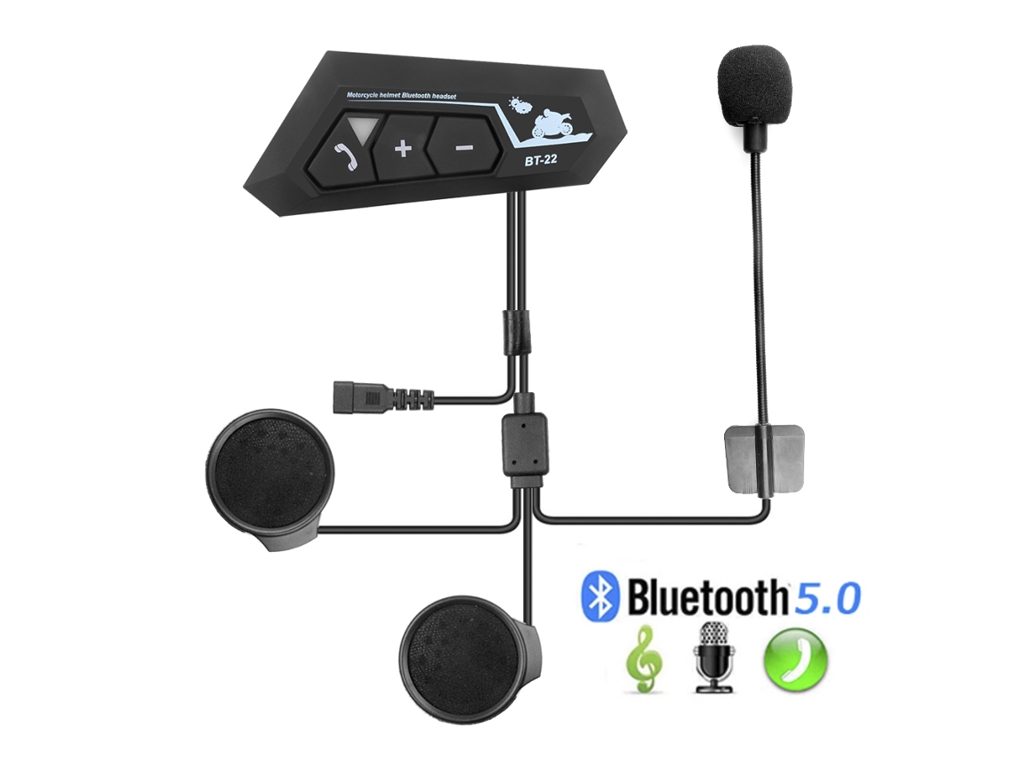 Auriculares Bluetooth MP3 para Casco CUICH