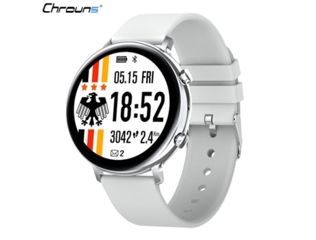 Relojes inteligentes Llamada inteligente femenina Detección de frecuencia cardíaca saludable para mujeres para Android Ios AUJEZON