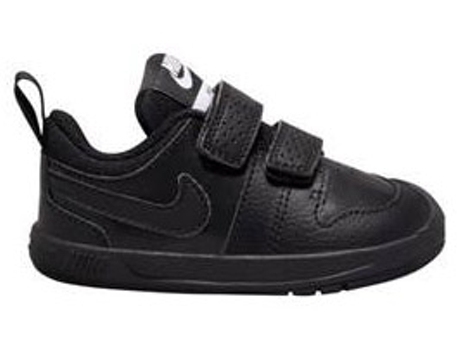 Zapatillas Deportivas NIKE Pico 5 Para Bebés (Negro -Cuero Natural, Material Sintético -17)