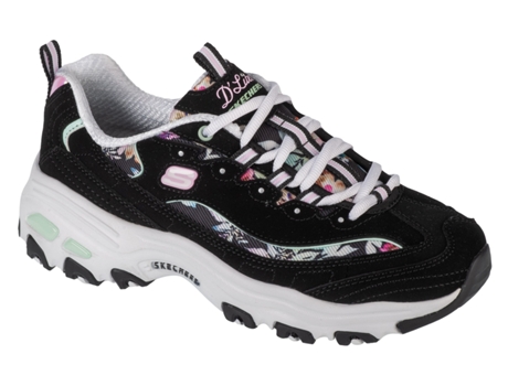 Botas de Mujer SKECHERS Piel Negro (41)