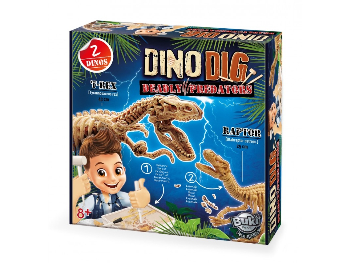 Dino Dig T-Rex and Raptor