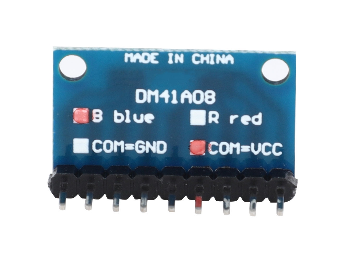 2026velora-kit 4 Módulos Led Azul Ánodo Común Para Breadboard, Mcu, Arm, Impresora 3d, 3-24v Dm41a08_b_vcc