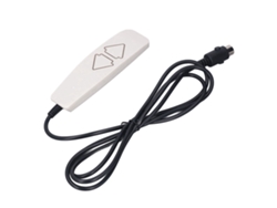 Mando A Distancia Universal Para Salvaescaleras Con 2 Botones Y Conector De 5 Pines.
