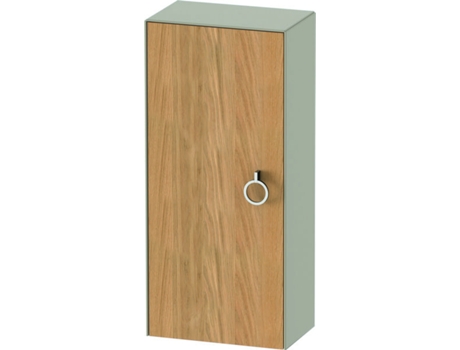 DURAVIT Tulip blanco armario de media altura, ancho 400 x fondo 240mm, 1 tope de puerta a la izquierda con tirador, WT1323L