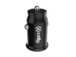 Cargador de Coche Celly RTGCC10WBK Negro