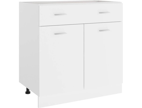 Mueble de cocina VIDAXL Blanco Madera contrachapada (80x46x81.5)