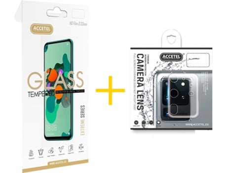 Protector Cristal Temperado Samsung Galaxy A42 5G ACCETEL 2.5D (Transparente)
