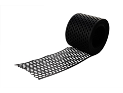Perfiles de Ventilación Pvc Negros 80 Mm Rollo 5M WOVAR